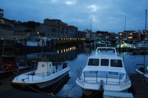 Port St Francis - lovely to watch while having dinner