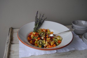 The amazingly modern and beautifully decorated Kowie River Guest House -  Port Alfred, Eastern Cape - served a gorgeous breakfast as we watched the river flow by