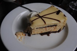 White Chocolate Mousse cake - yummy - Beaver Creek Coffee Farm - Port Edward, Kwa-Zulu-Natal, SA